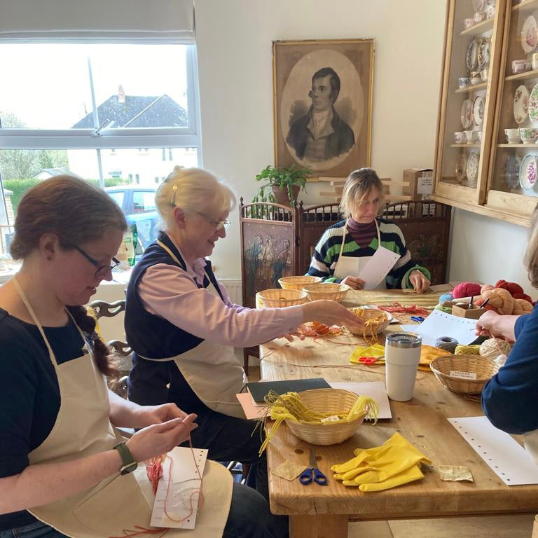 OUR NATURAL DYEING WORKSHOP FINDS A NEW HOME