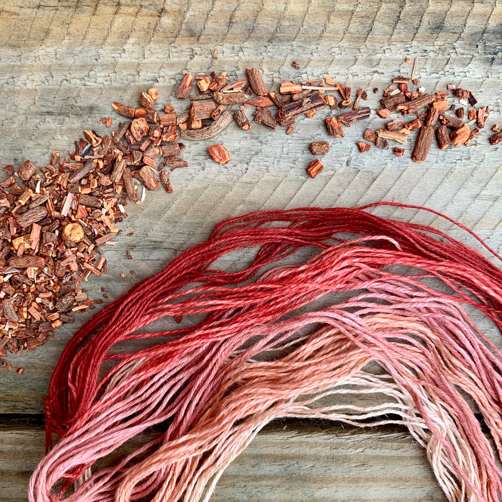 The Pleasures and Pitfalls of Naturally Dyeing Linen Yarn