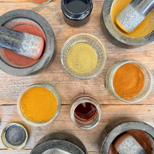 Introduction to Natural Inks & Paints Workshop, Mere, Wiltshire