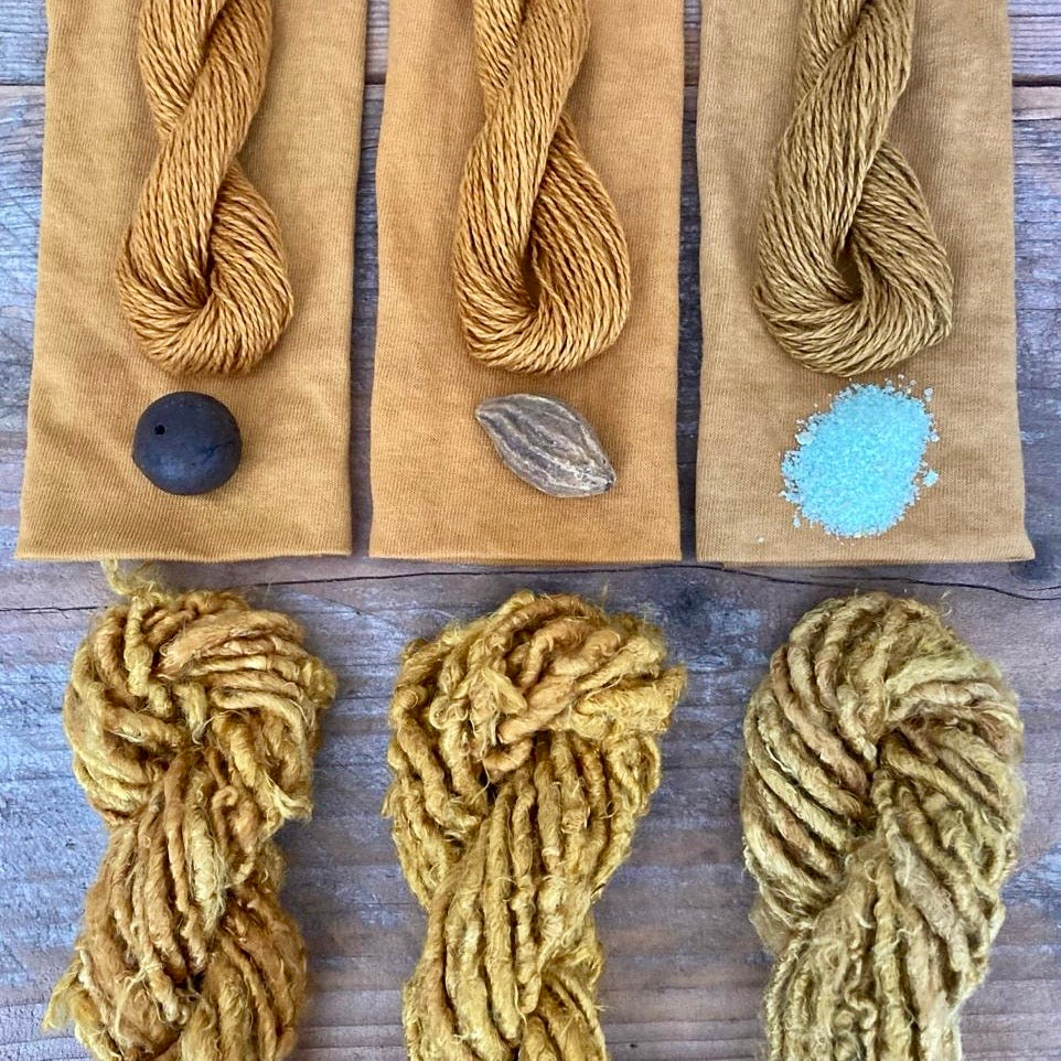 PREPARING PLANT FIBRES FOR NATURAL DYEING