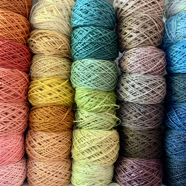 Naturally Dyed Yarn &amp; Fibre