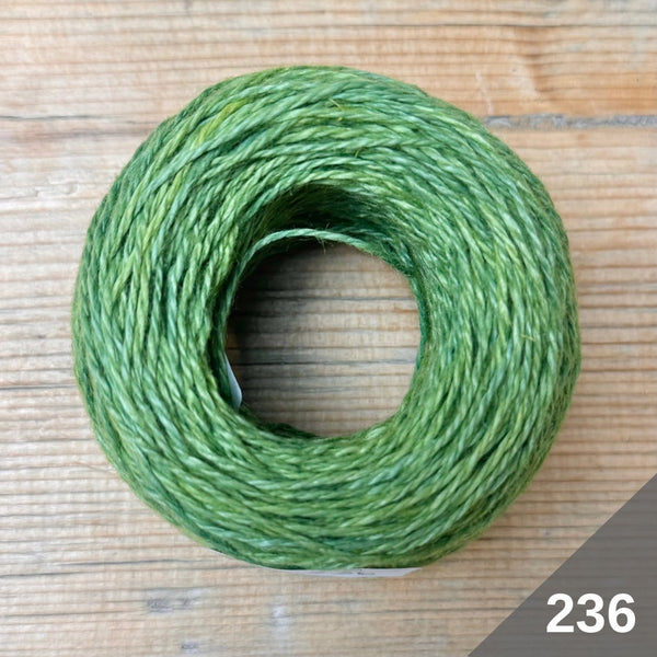 Naturally Dyed 8/2 Linen, Multiple Colours