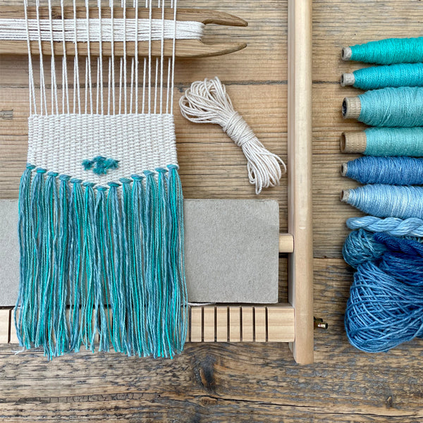 Weaving as Art Therapy for Beginners - A Self- Care Workbook