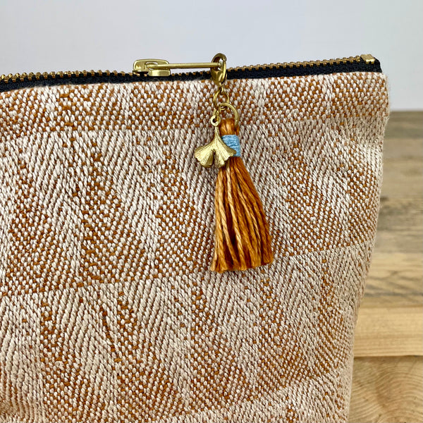 Naturally Dyed Make Up Bag (Second)