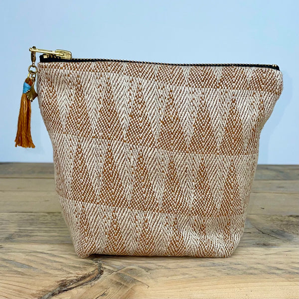 Naturally Dyed Make Up Bag (Second)
