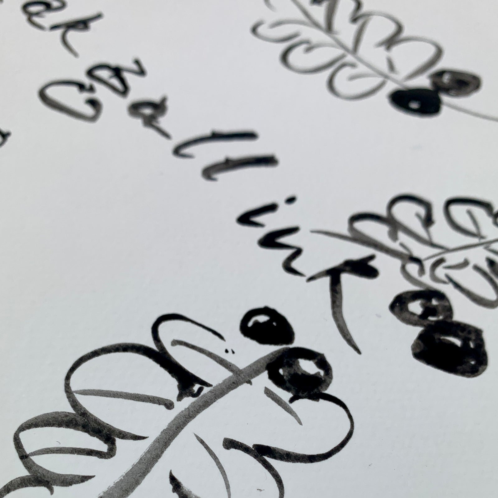 Introduction to Natural Inks & Paints Workshop, Mere, Wiltshire