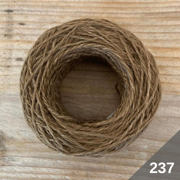 Naturally Dyed 8/2 Linen, Multiple Colours