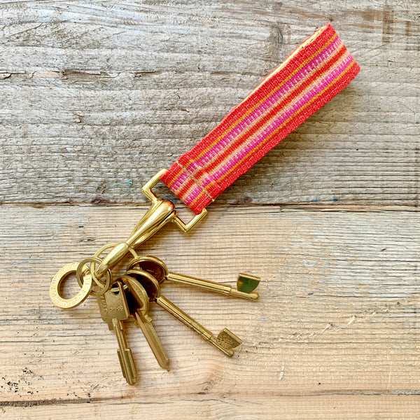 Handwoven Lined Key Lanyard (3 colours)