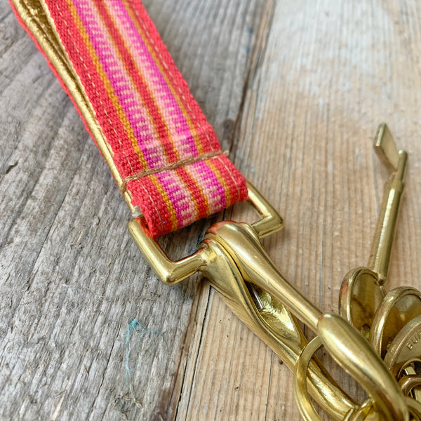 Handwoven Lined Key Lanyard (3 colours)