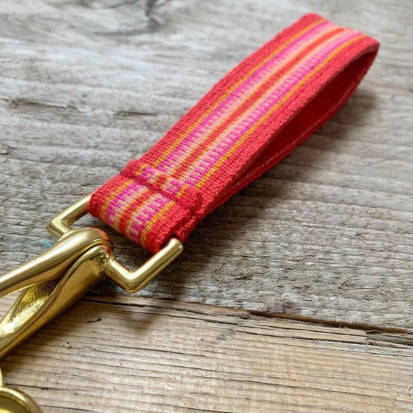 Handwoven Lined Key Lanyard (3 colours)